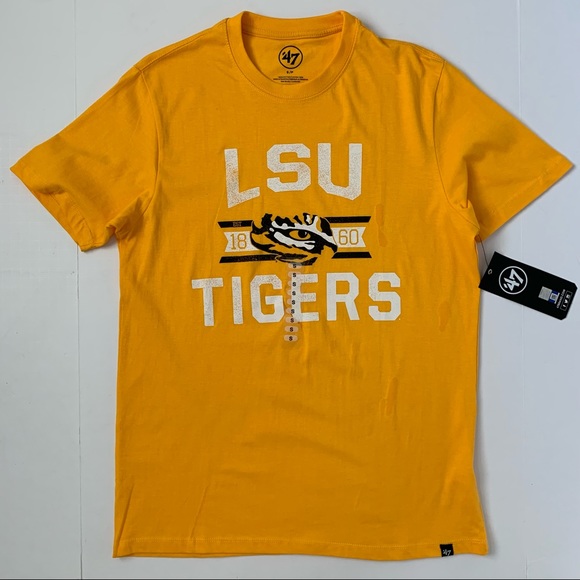 47’ Brand LSU Tigers Short Sleeve Graphic Size Small Football - Picture 6 of 10